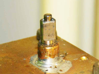 Seized drive spindle in a Honeywell motorised valve